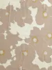 Floral Satin Feel Scarf - Stone sold by Edgars