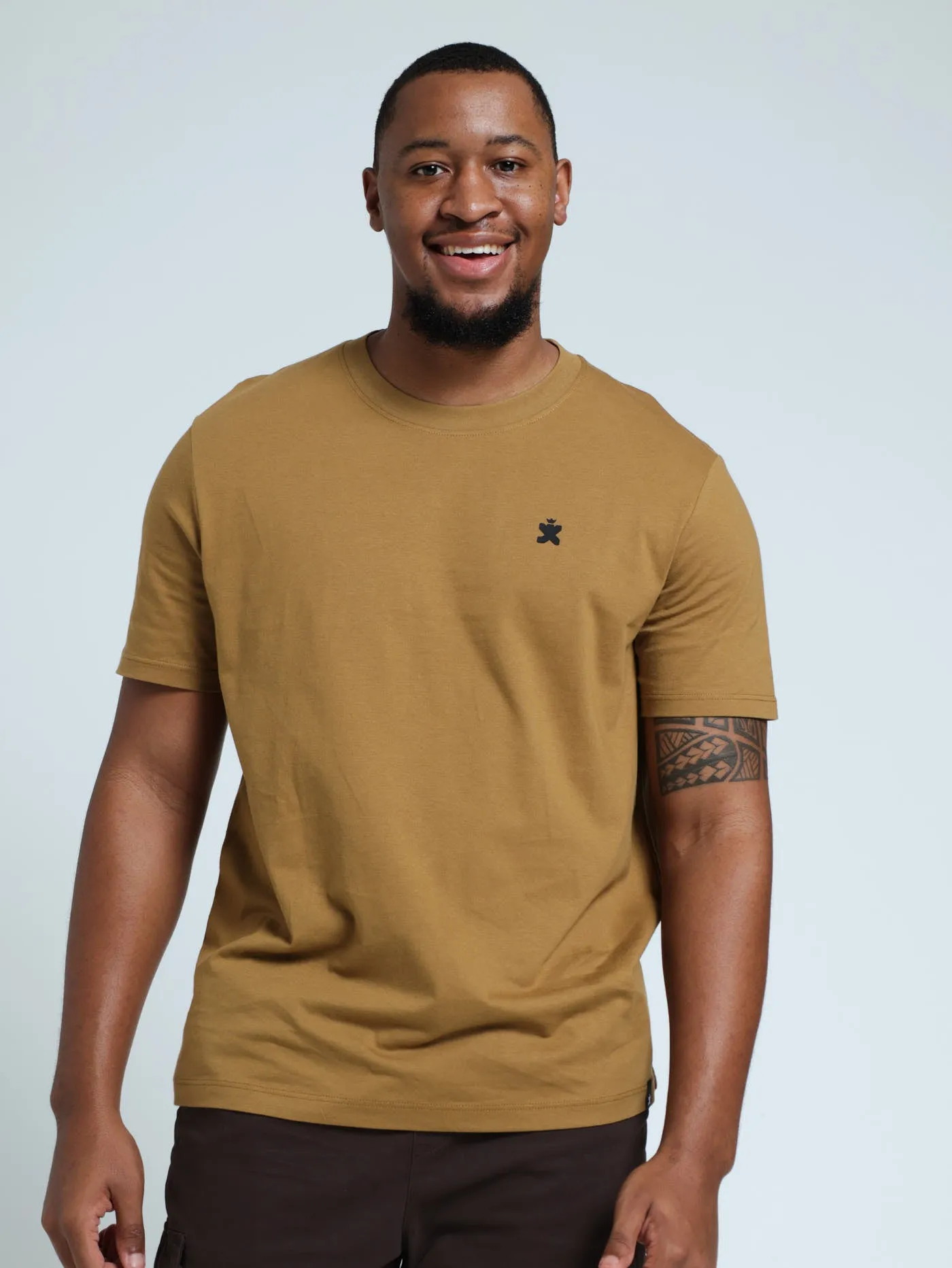 Plain Tee - Khaki sold by Edgars