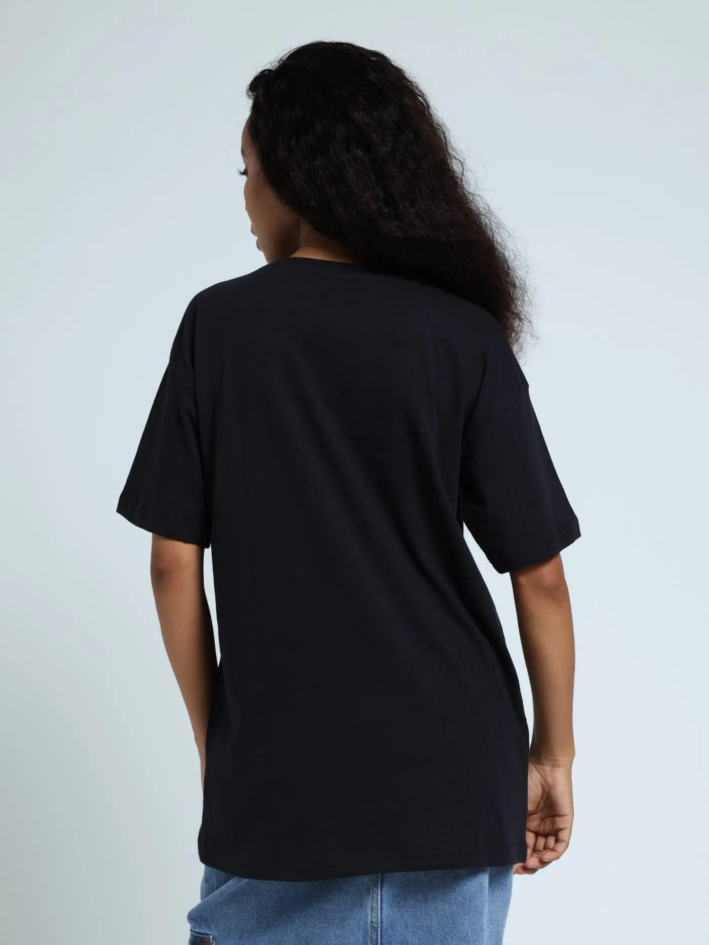 Over Sized Printed Tee - Black sold by Edgars product image thumbnail 3