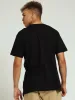 Verticle Print Tee - Black sold by Edgars