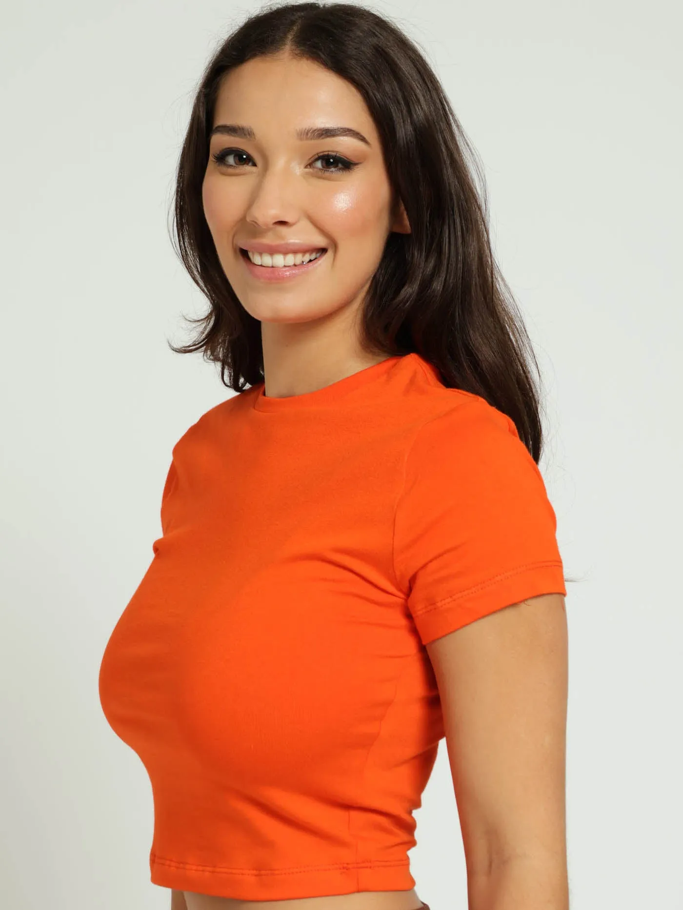 Basic Tee - Orange sold by Edgars product image thumbnail 3