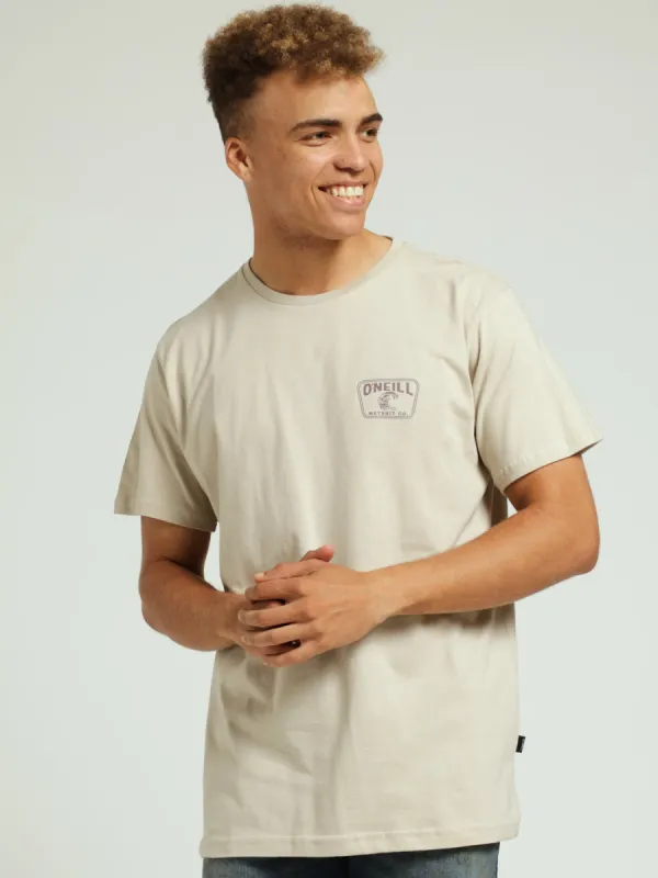 Clean Roots Tee - Tan sold by Edgars
