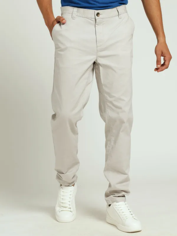 Skinny Chino - Light Stone sold by Edgars 