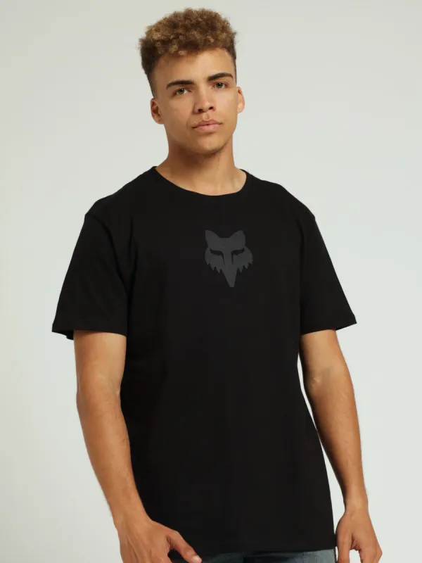 Fox Head Tee - Black sold by Edgars
