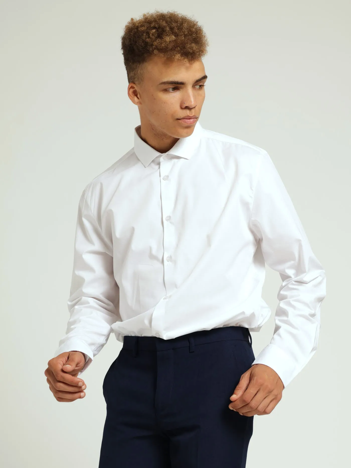 Easy Care Long Sleeve Shirt - White sold by Edgars product image thumbnail 4