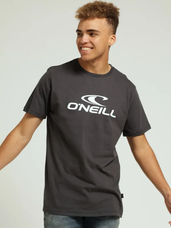 Locked Up Big Tee - Charcoal sold by Edgars 