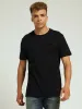SLIM CORE TEE - BLACK sold by Edgars