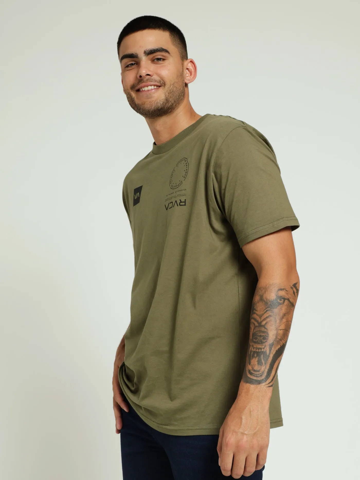 VA Mark Tee - Olive sold by Edgars product image thumbnail 3