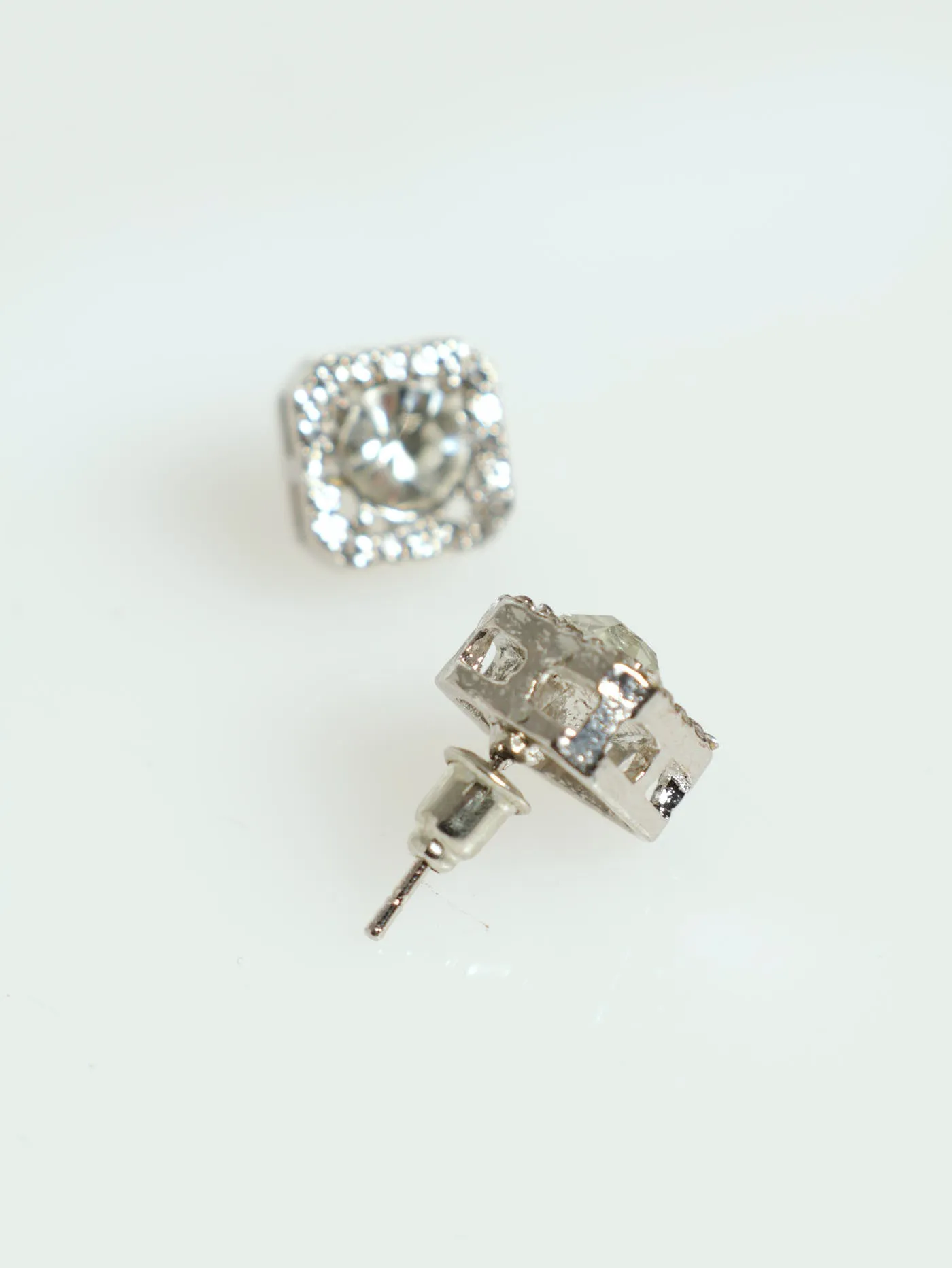 2 Pack Diamante Stud & Pendant Earring - Silver sold by Edgars product image thumbnail 2