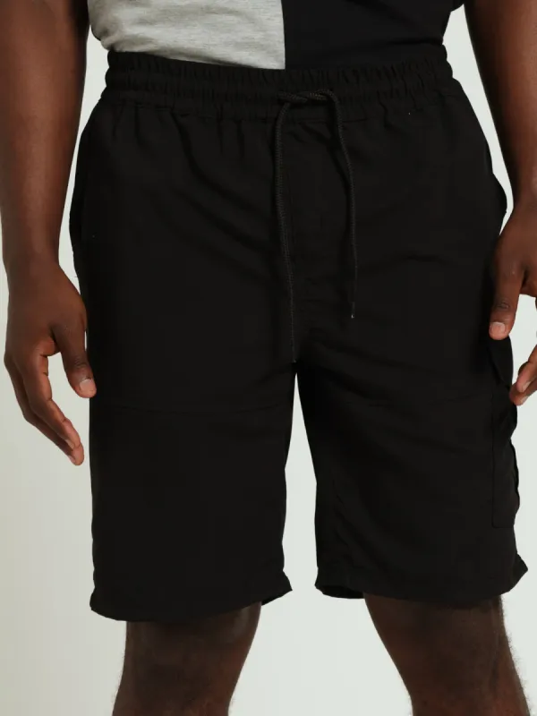 Cargo Shorts - Black sold by Edgars 