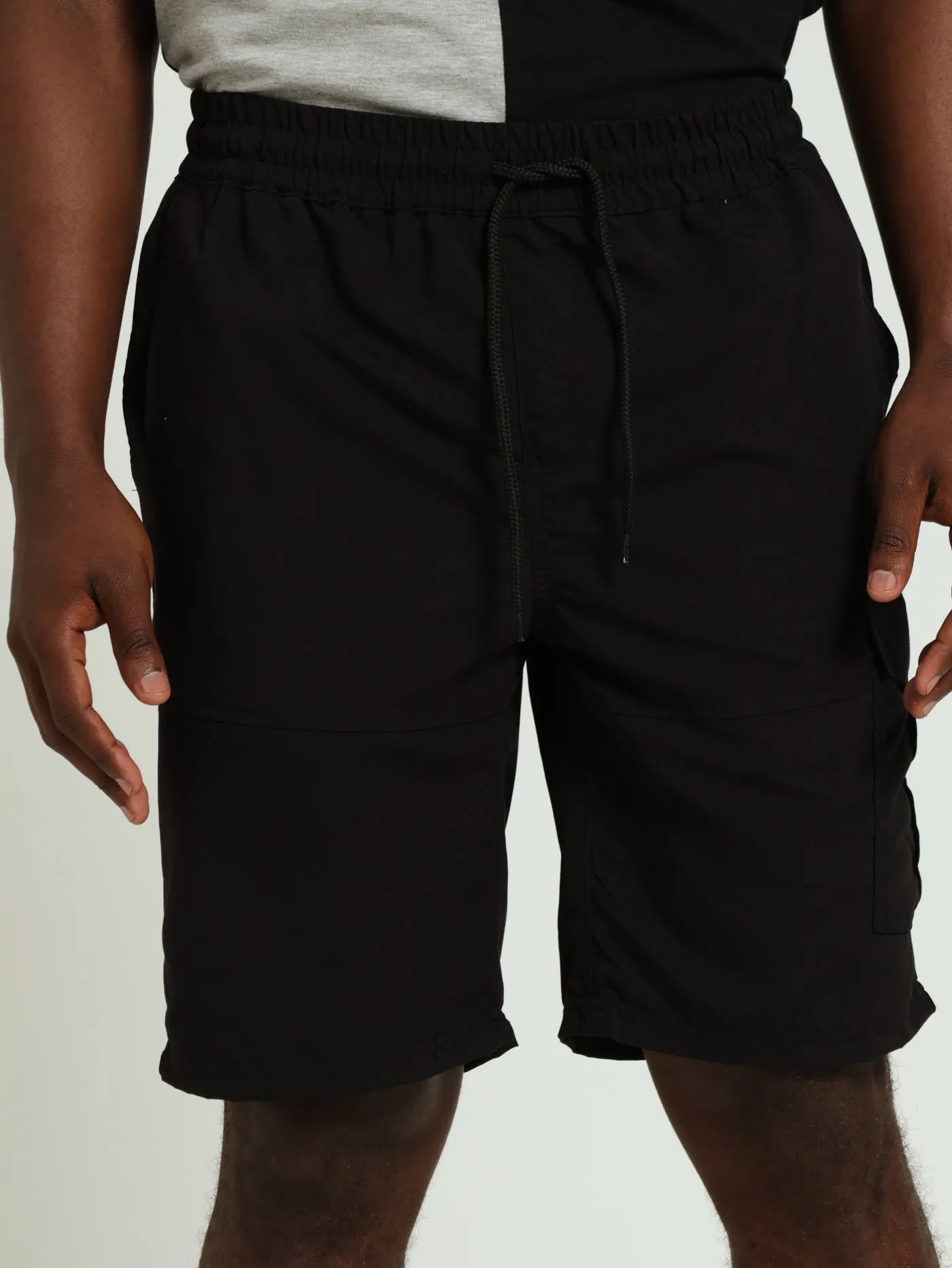 Cargo Shorts - Black sold by Edgars