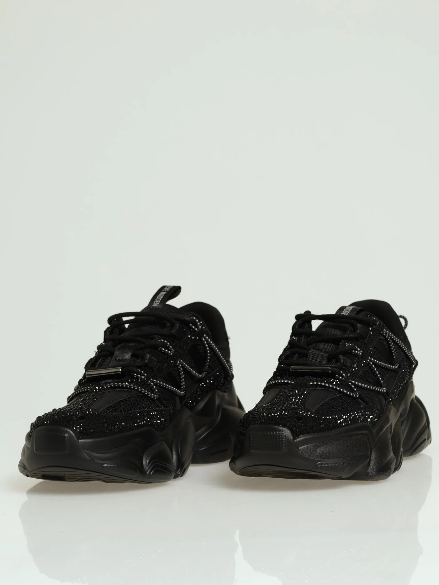 Spectator Rhinestone Chunky Lace Up Sneaker - Black sold by Edgars product image thumbnail 5