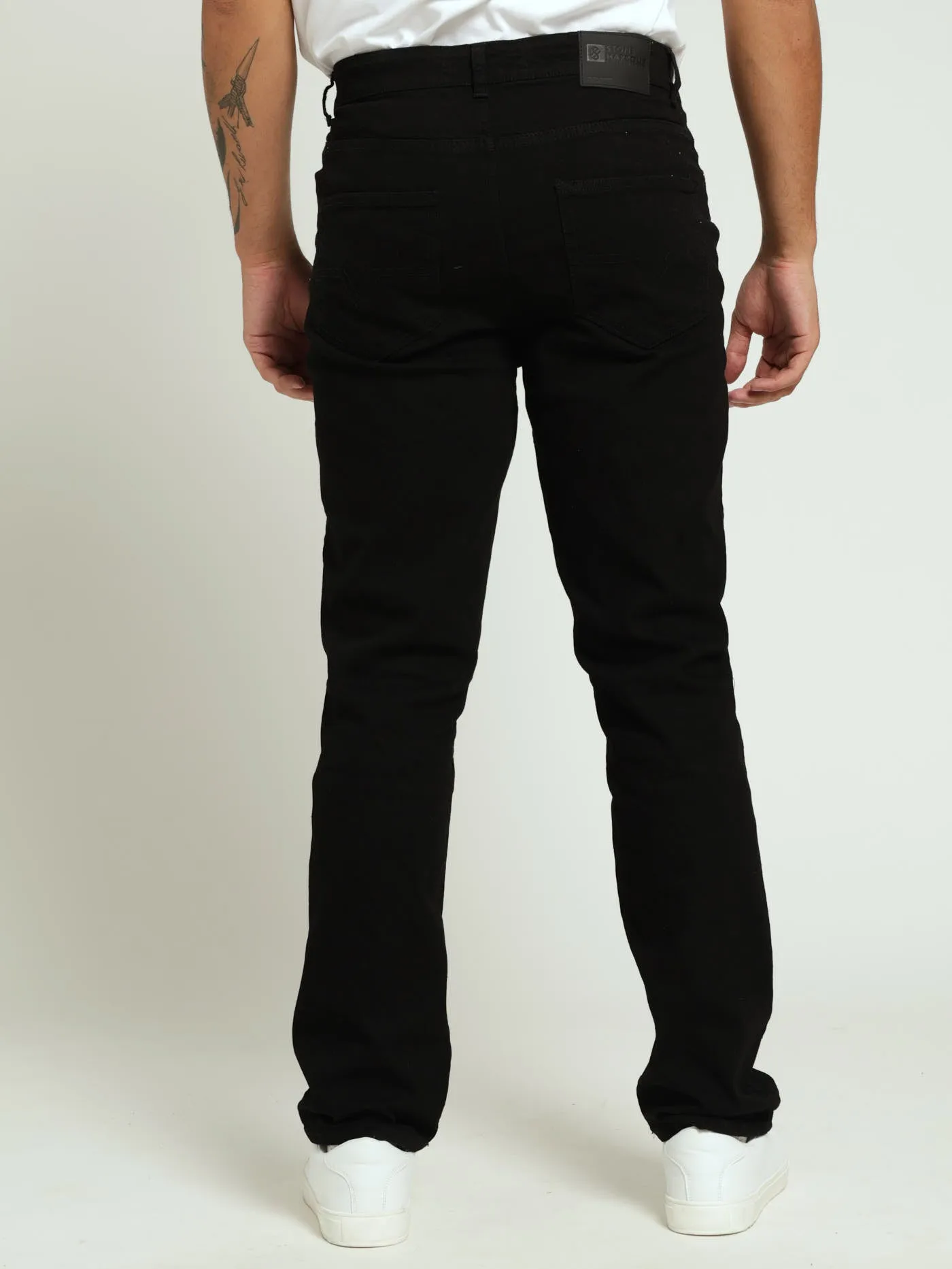 Stretch Straight Denim - Black sold by Edgars product image thumbnail 3