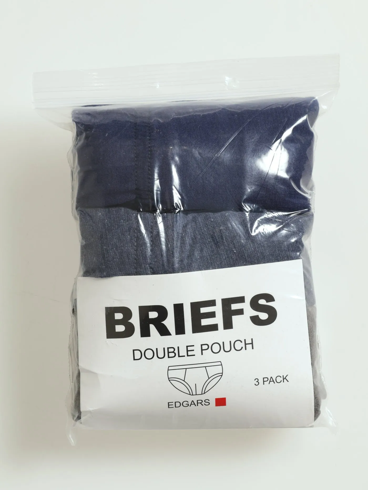 3 Pack Briefs - Charcoal sold by Edgars product image thumbnail 3