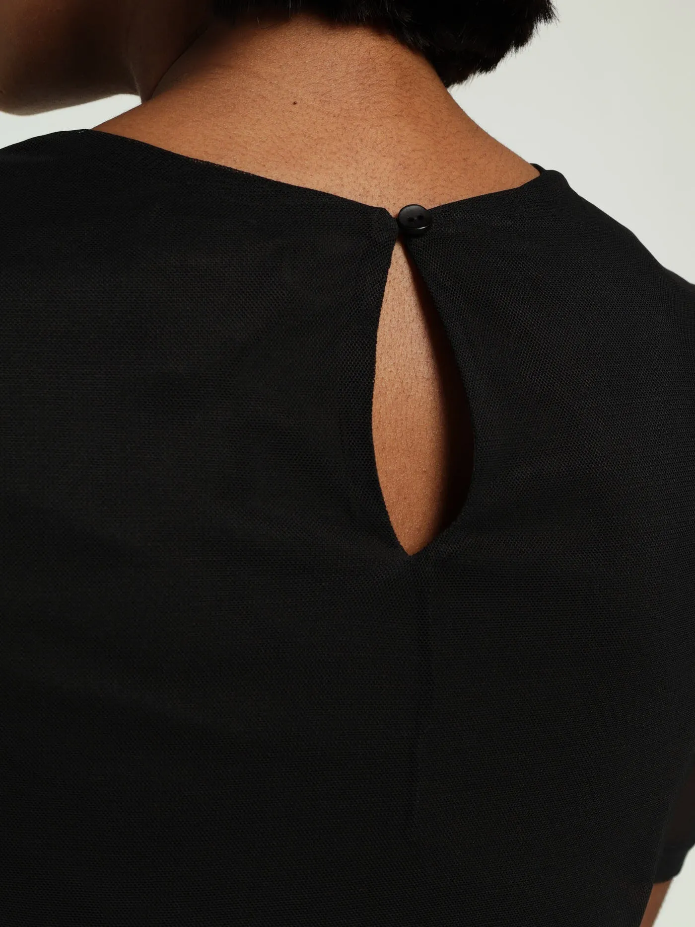 Mesh Knot Dress - Black sold by Edgars product image thumbnail 2