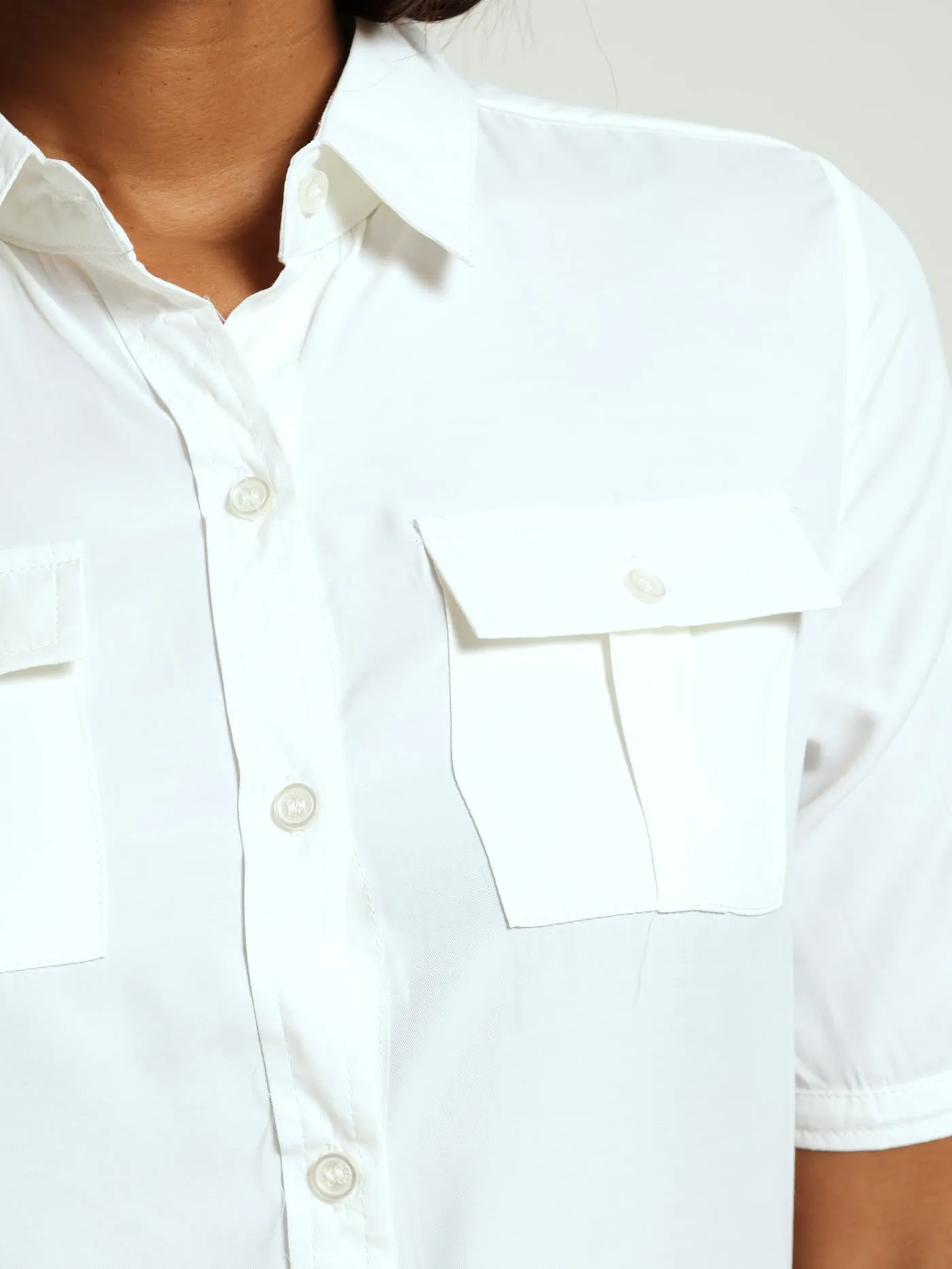 Utility Shirt - WHITE sold by Edgars product image thumbnail 2