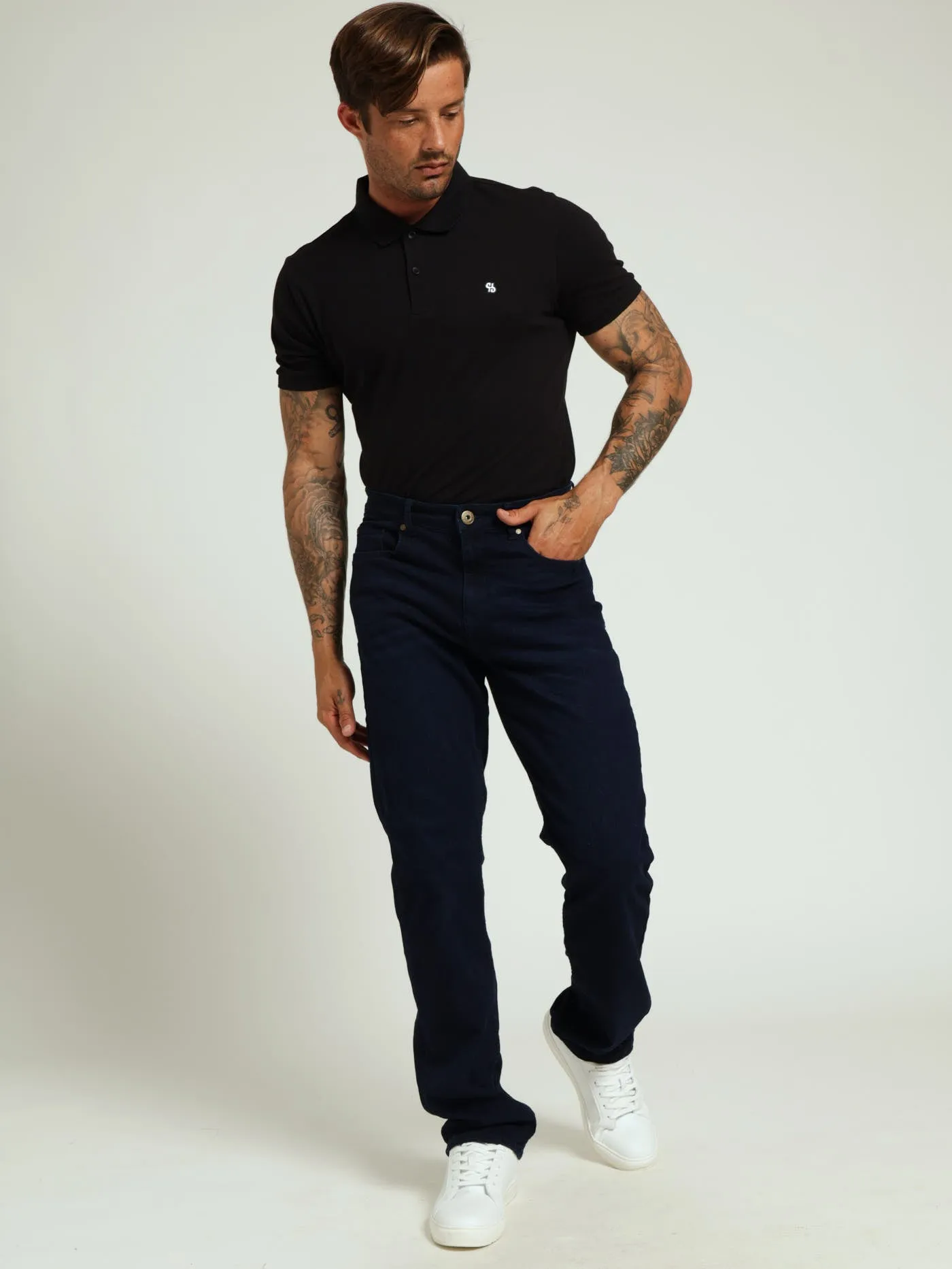 Straight Fit Jeans - Blue/Black sold by Edgars product image thumbnail 4