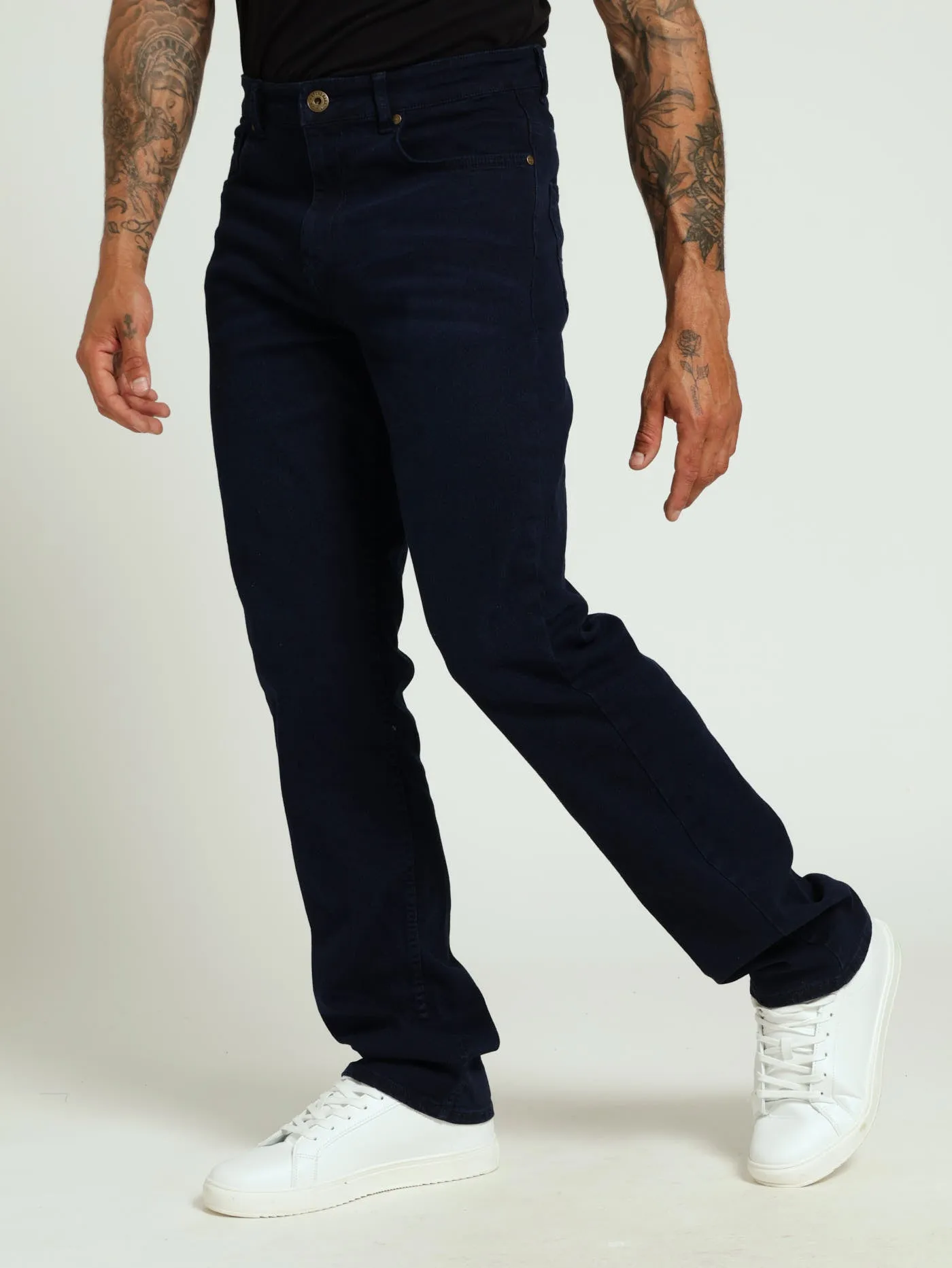 Straight Fit Jeans - Blue/Black sold by Edgars product image thumbnail 3