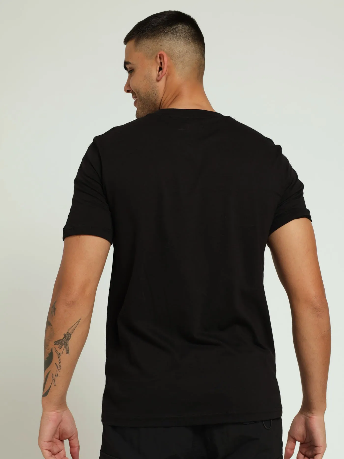 Iced Skull Print Tee - Black sold by Edgars product image thumbnail 2