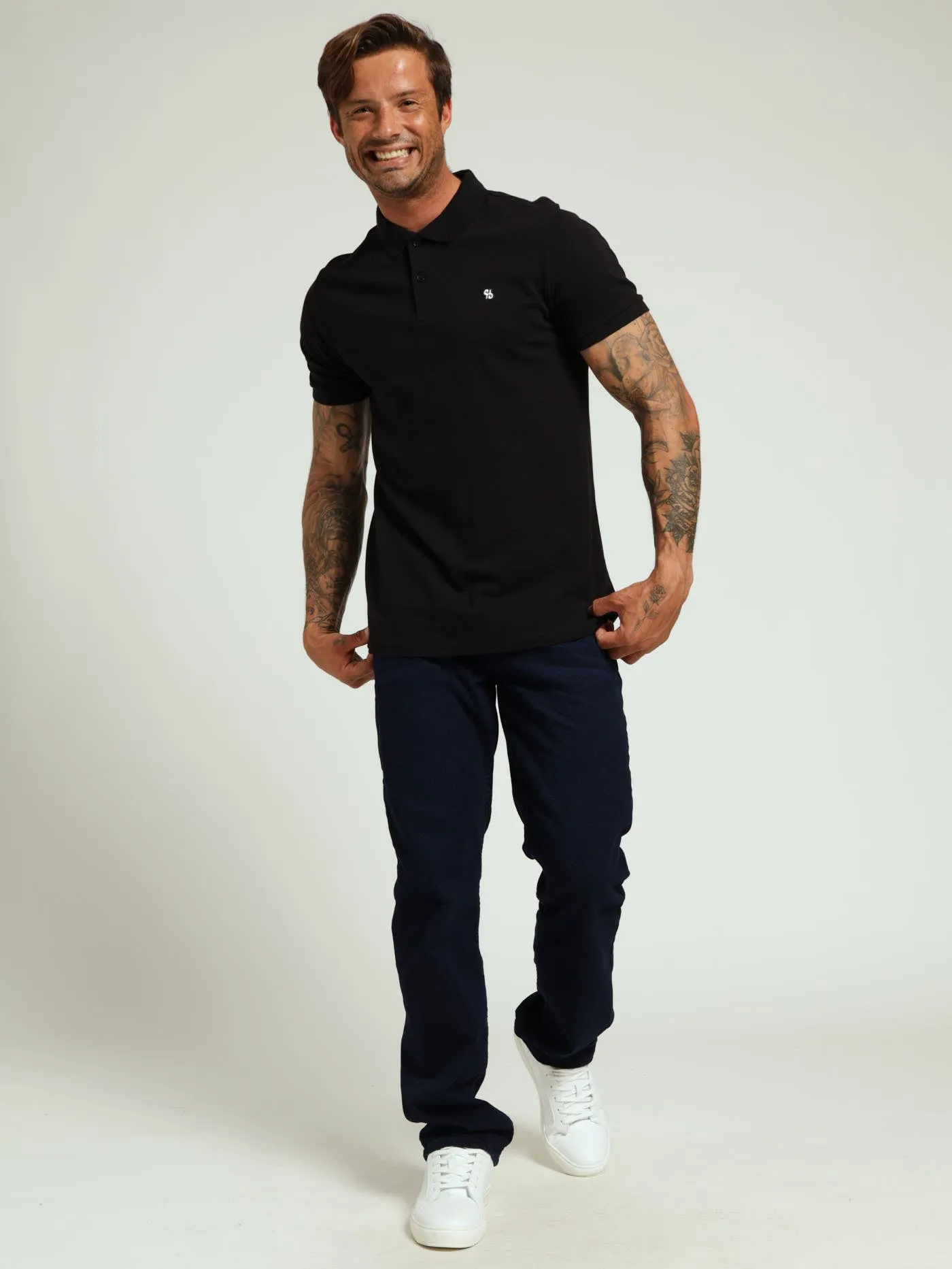 Basic Slim Fit Golfer - Black sold by Edgars product image thumbnail 5