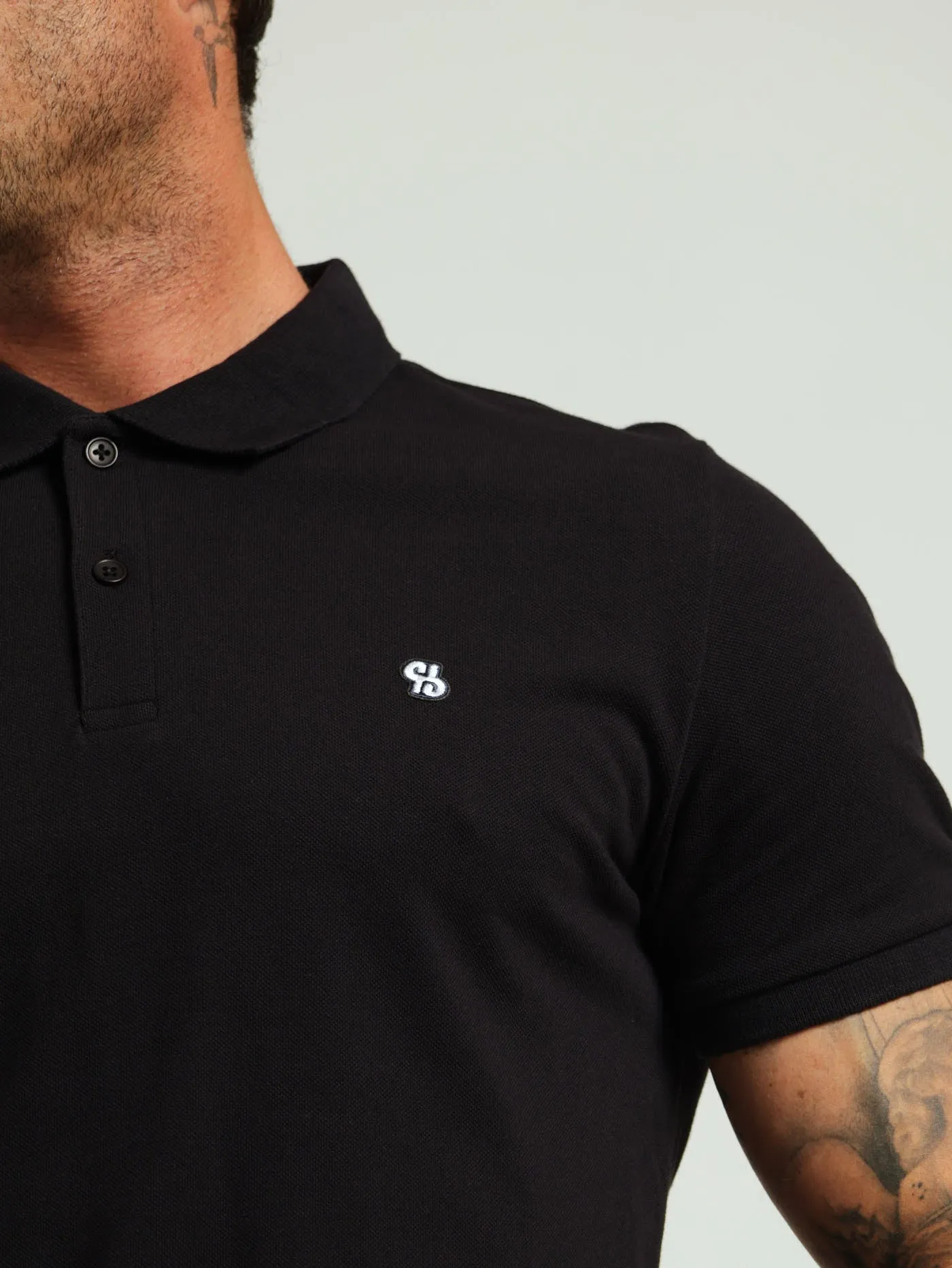 Basic Slim Fit Golfer - Black sold by Edgars product image thumbnail 2