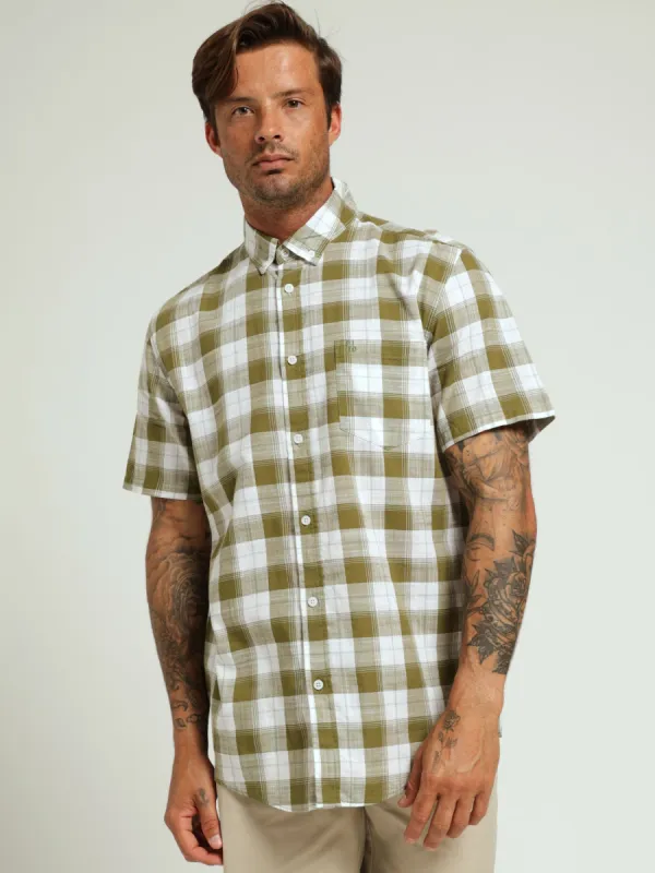 Check Shirt - Olive sold by Edgars