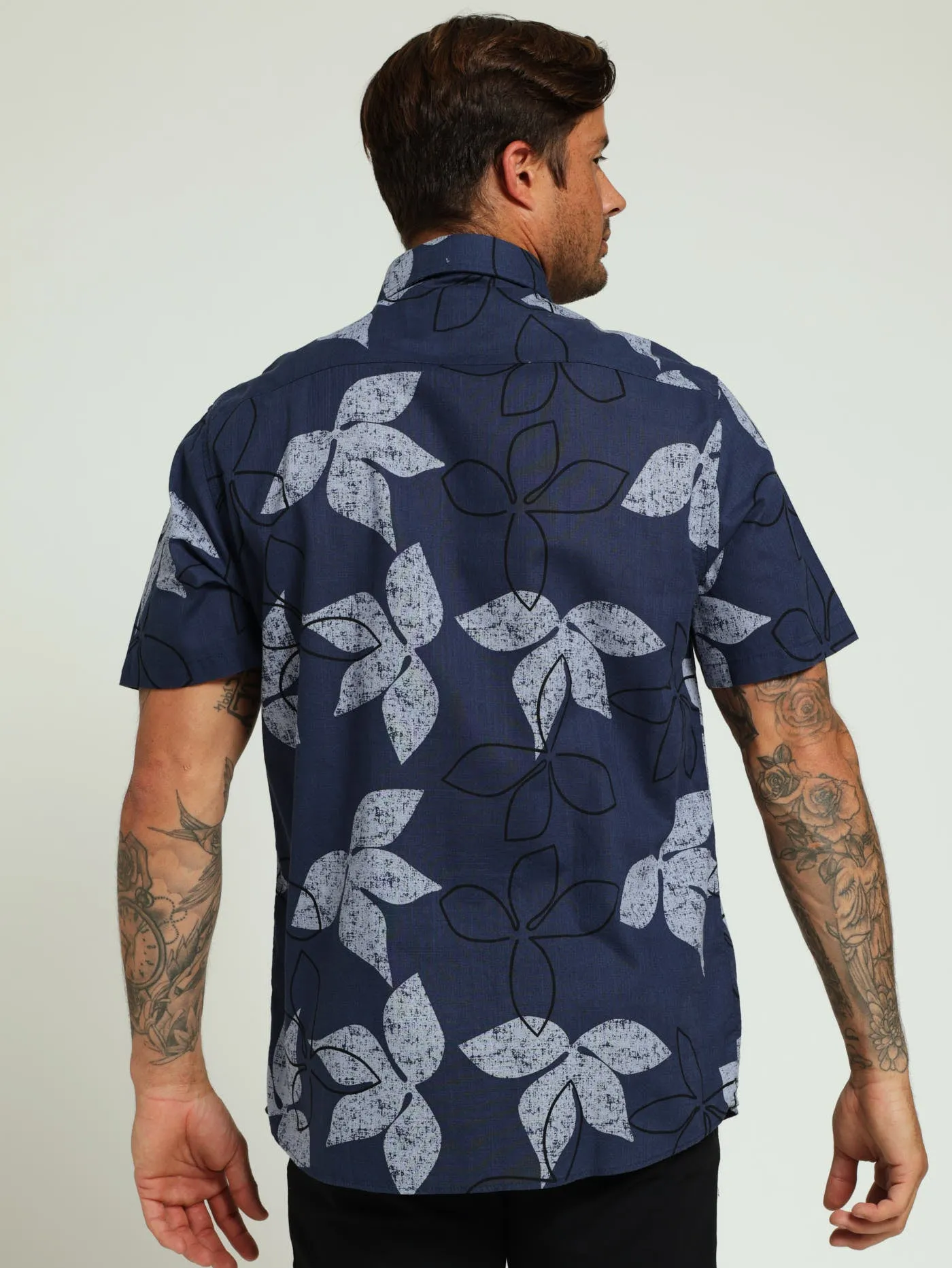 Floral Print Shirt - Blue sold by Edgars product image thumbnail 3