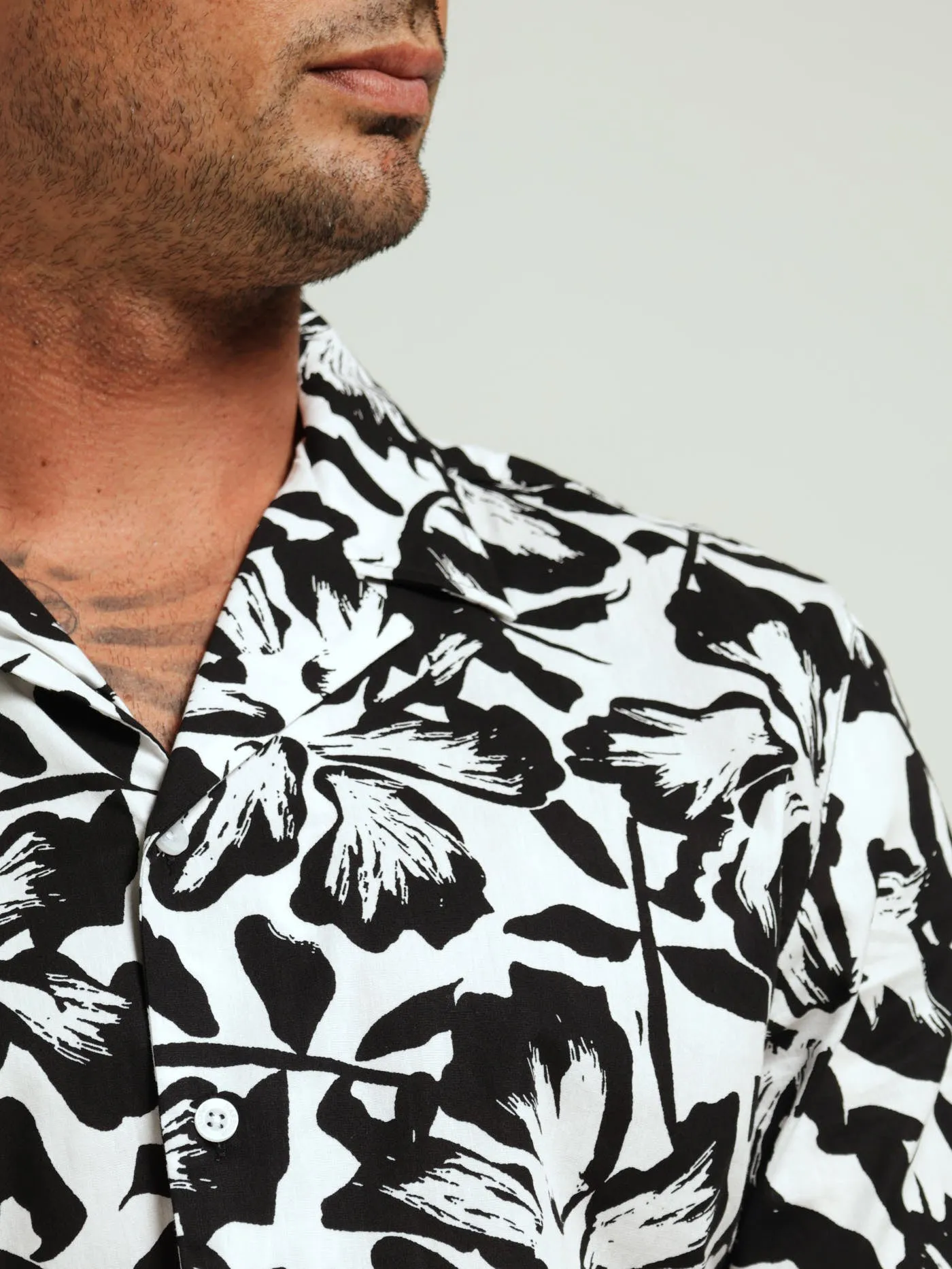 Floral Shirt - Black/White sold by Edgars product image thumbnail 4