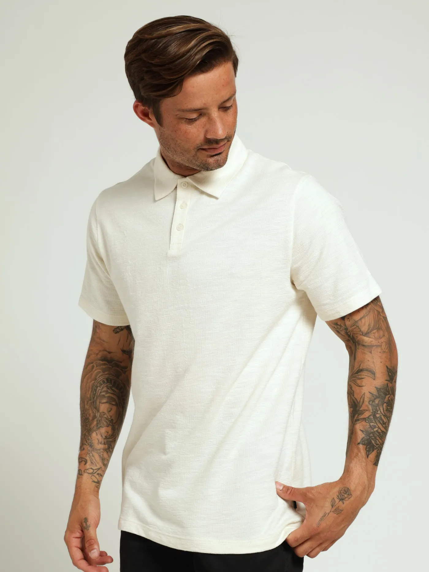 Waffle Self Collar Golfer - Off White sold by Edgars product image thumbnail 2