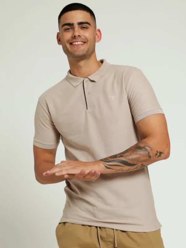 Pique Golfer - Stone sold by Edgars