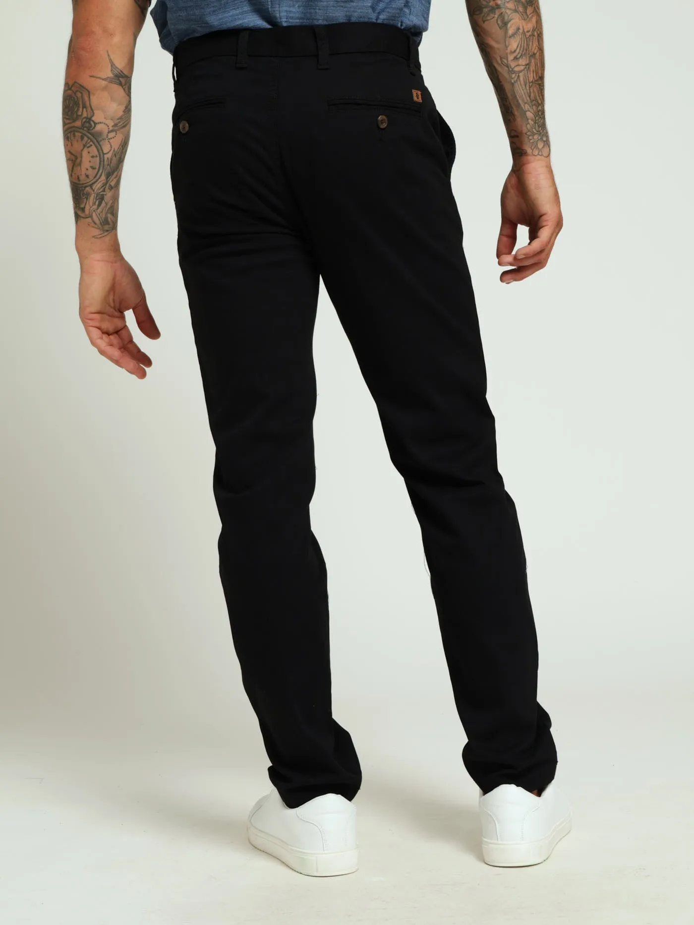Slim Fit Chino - Black sold by Edgars product image thumbnail 2