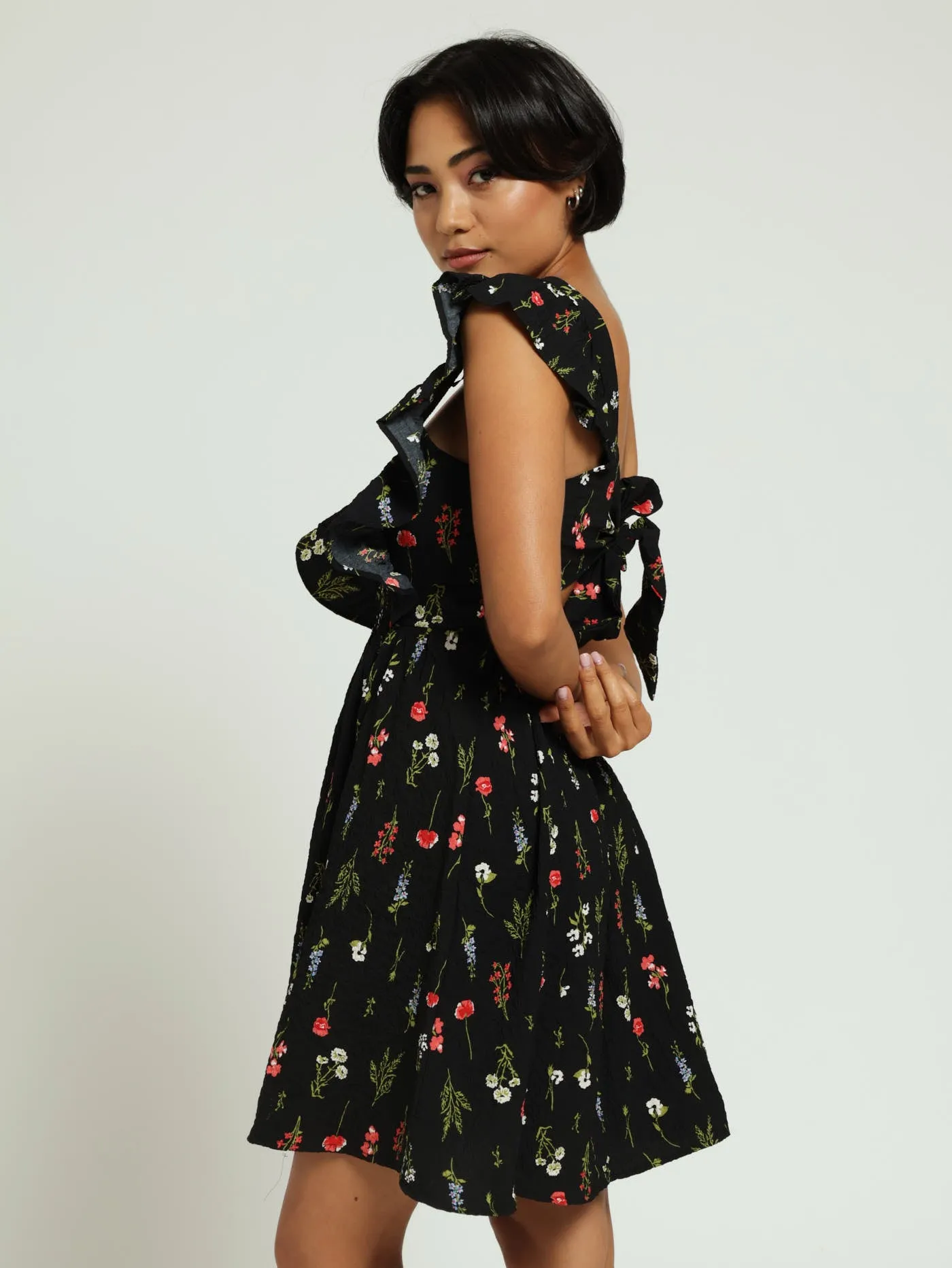 Smock Mini Dress - Black sold by Edgars product image thumbnail 3