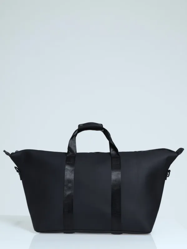 Rubberised Weekender Bag - Black sold by Edgars