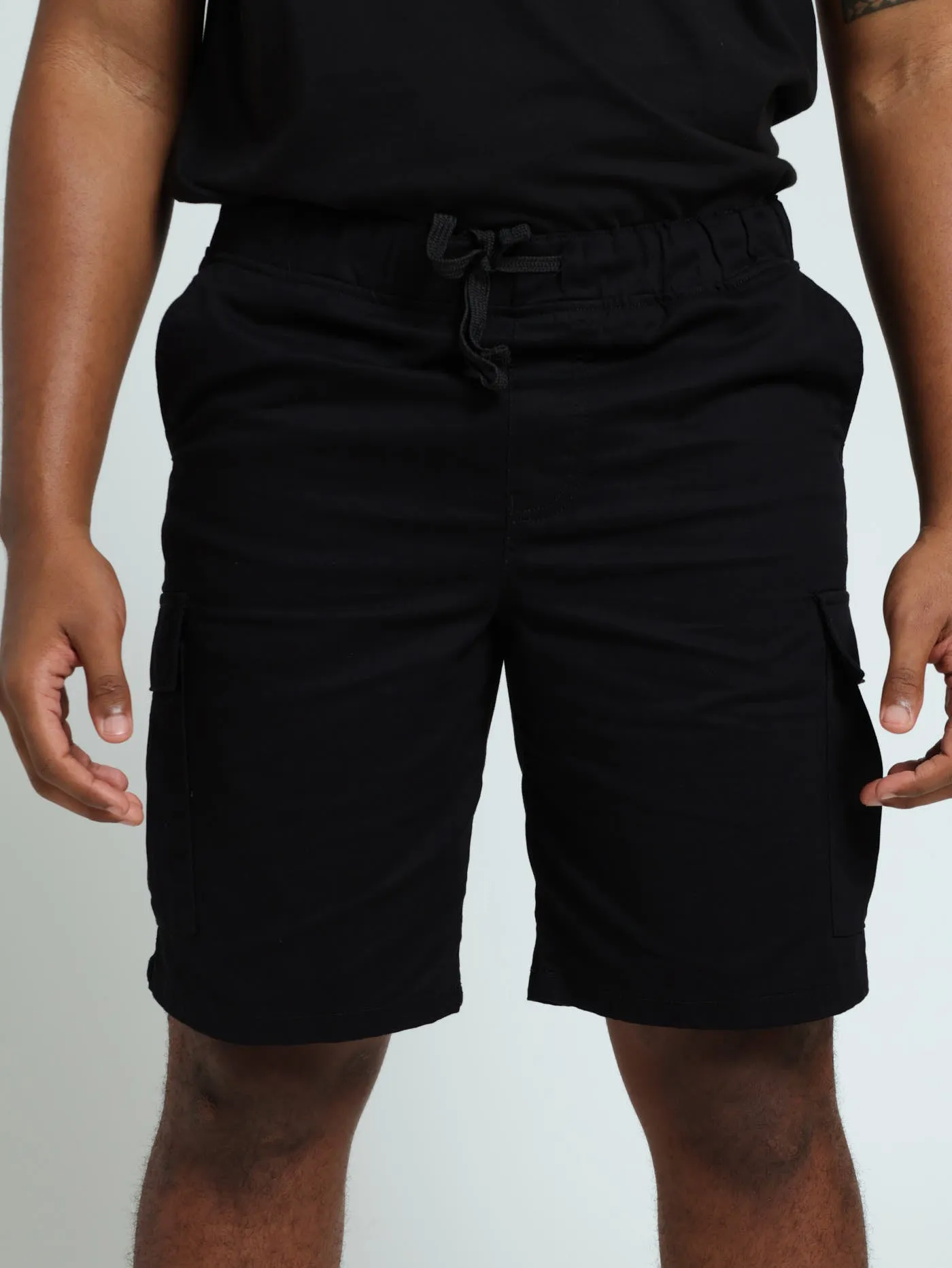 Cargo Pocket Short - Black sold by Edgars