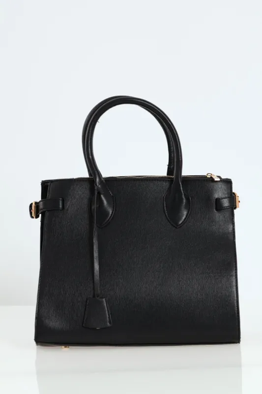 Olivia Shopper Tote Bag - Black sold by Edgars
