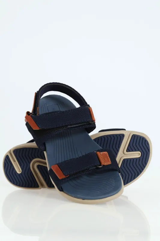 Caelum Comfort Adventure Sandal - Navy/White sold by Edgars
