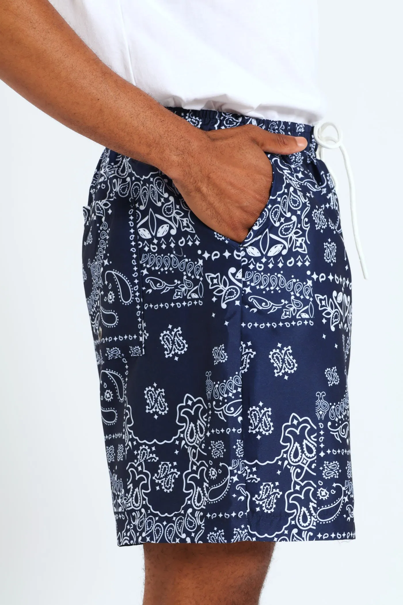 Bandana Paisley Swim Shorts sold by Edgars product image thumbnail 2