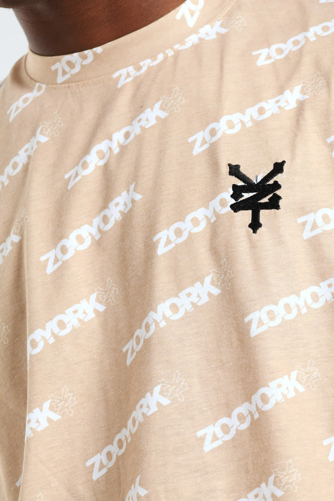 Zoo York Print Tee - Camel sold by Edgars product image thumbnail 2