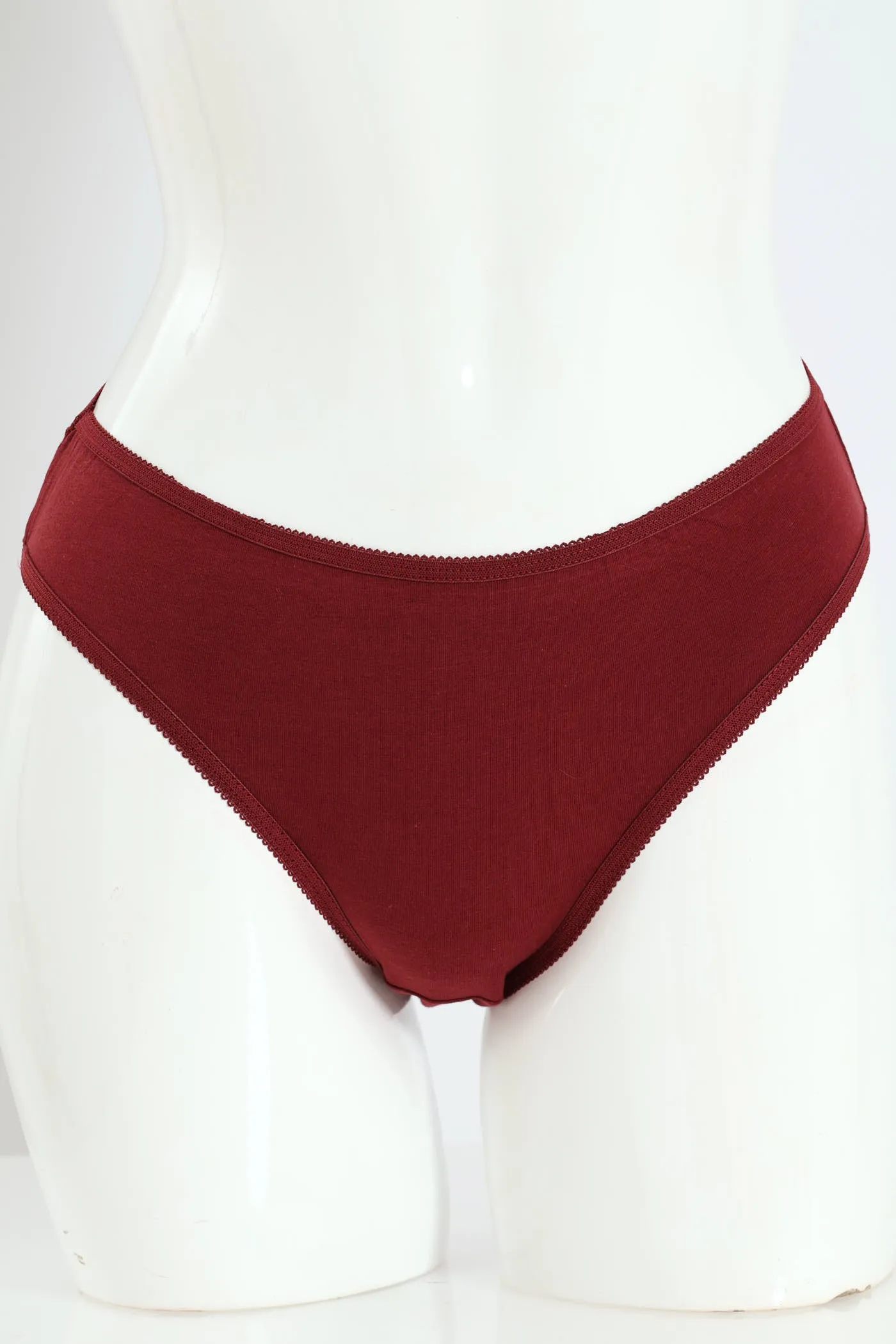 5 Pack Stretch Cotton Bikini Panties - Fruit/Grey Melange/Dark Orange sold by Edgars product image thumbnail 2