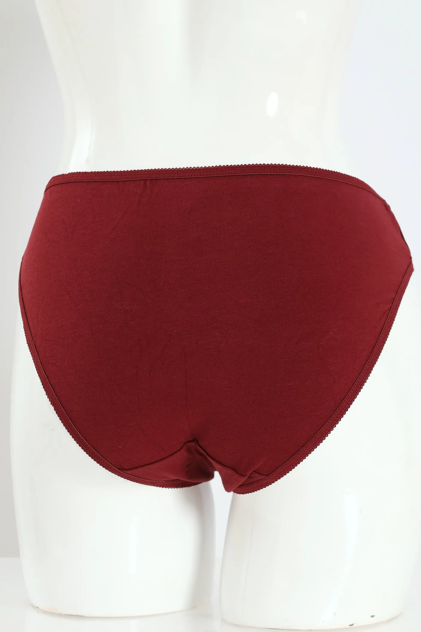 5 Pack Stretch Cotton Bikini Panties - Fruit/Grey Melange/Dark Orange sold by Edgars product image thumbnail 3