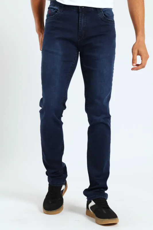 Royce Slim 9 Jeans - Dark Indigo sold by Edgars