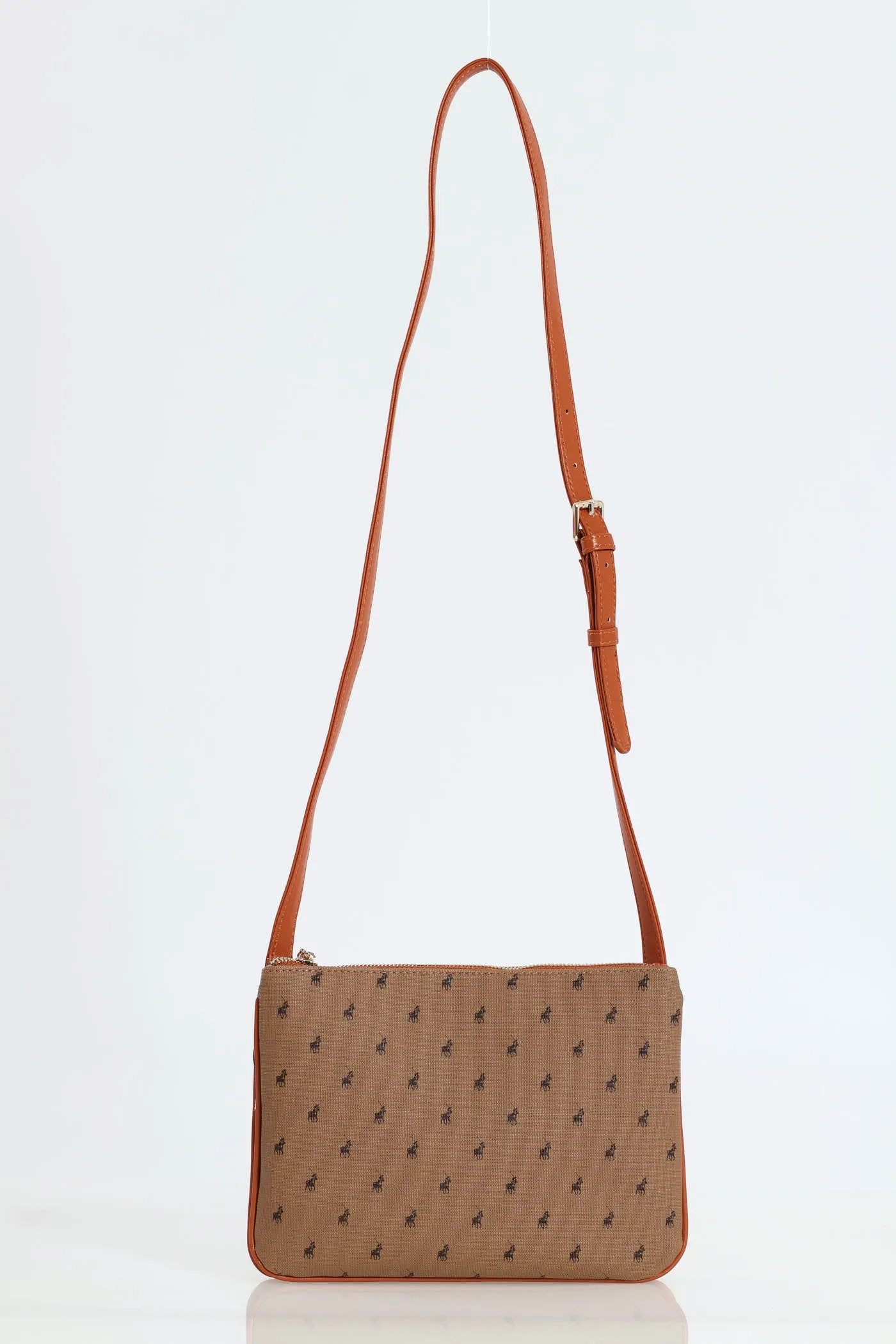 Peninsula Double Pocket Sling Bag - Tan sold by Edgars product image thumbnail 2