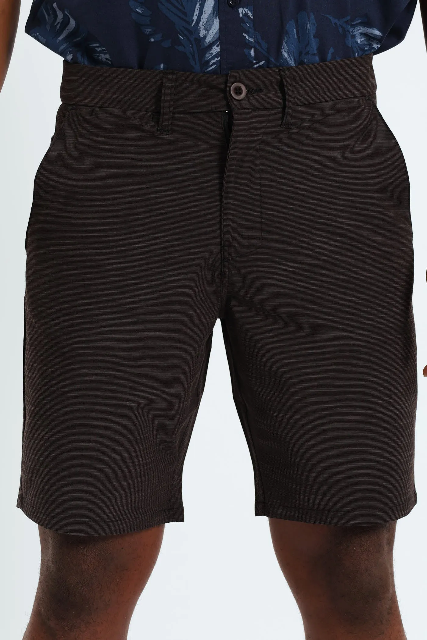 Hybrid Swim Short - Black/Grey sold by Edgars