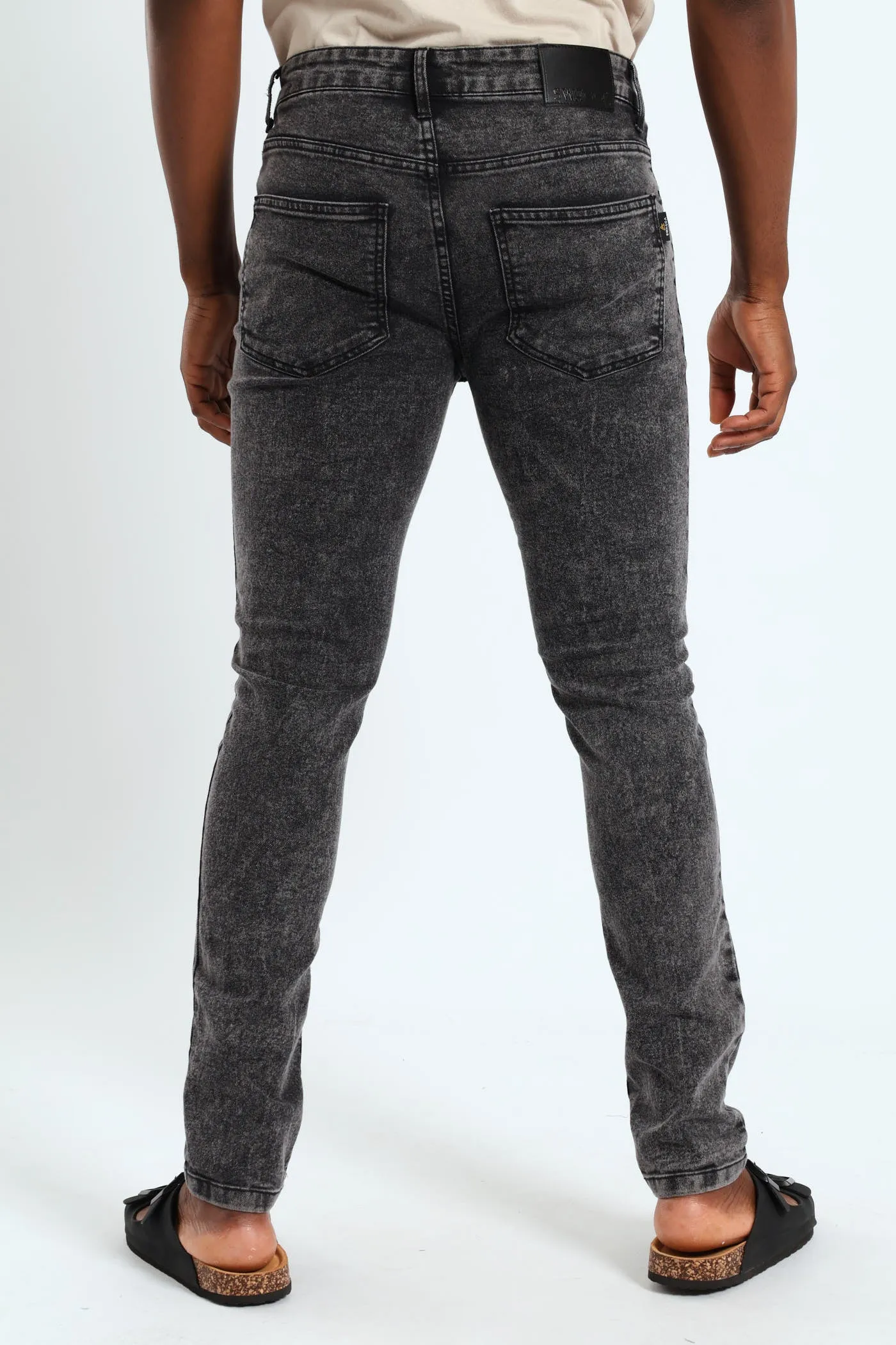 Super Skinny Basic Denim Jean - Black Acid sold by Edgars product image thumbnail 3