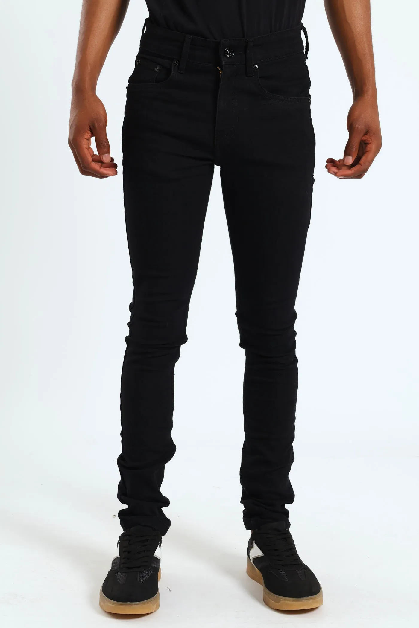 Super Skinny Denim - Black sold by Edgars