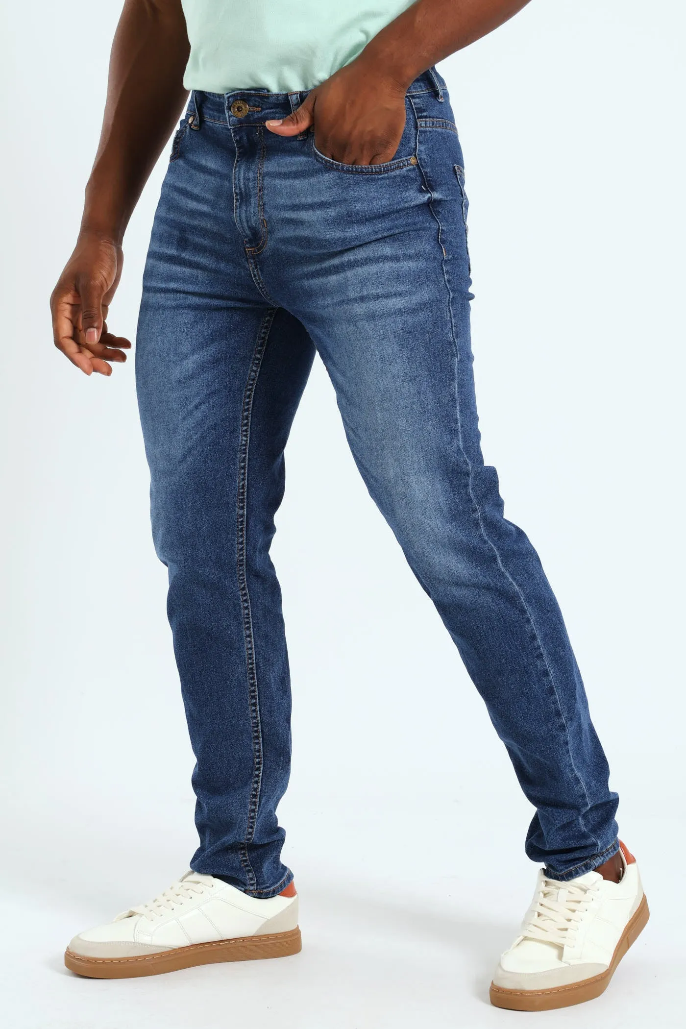 Vintage Straight Fashion Denim Jean - Mid Denim sold by Edgars product image thumbnail 2
