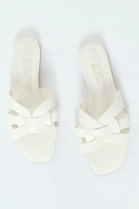 Interlink Basic Mule Sandal - White sold by Edgars 