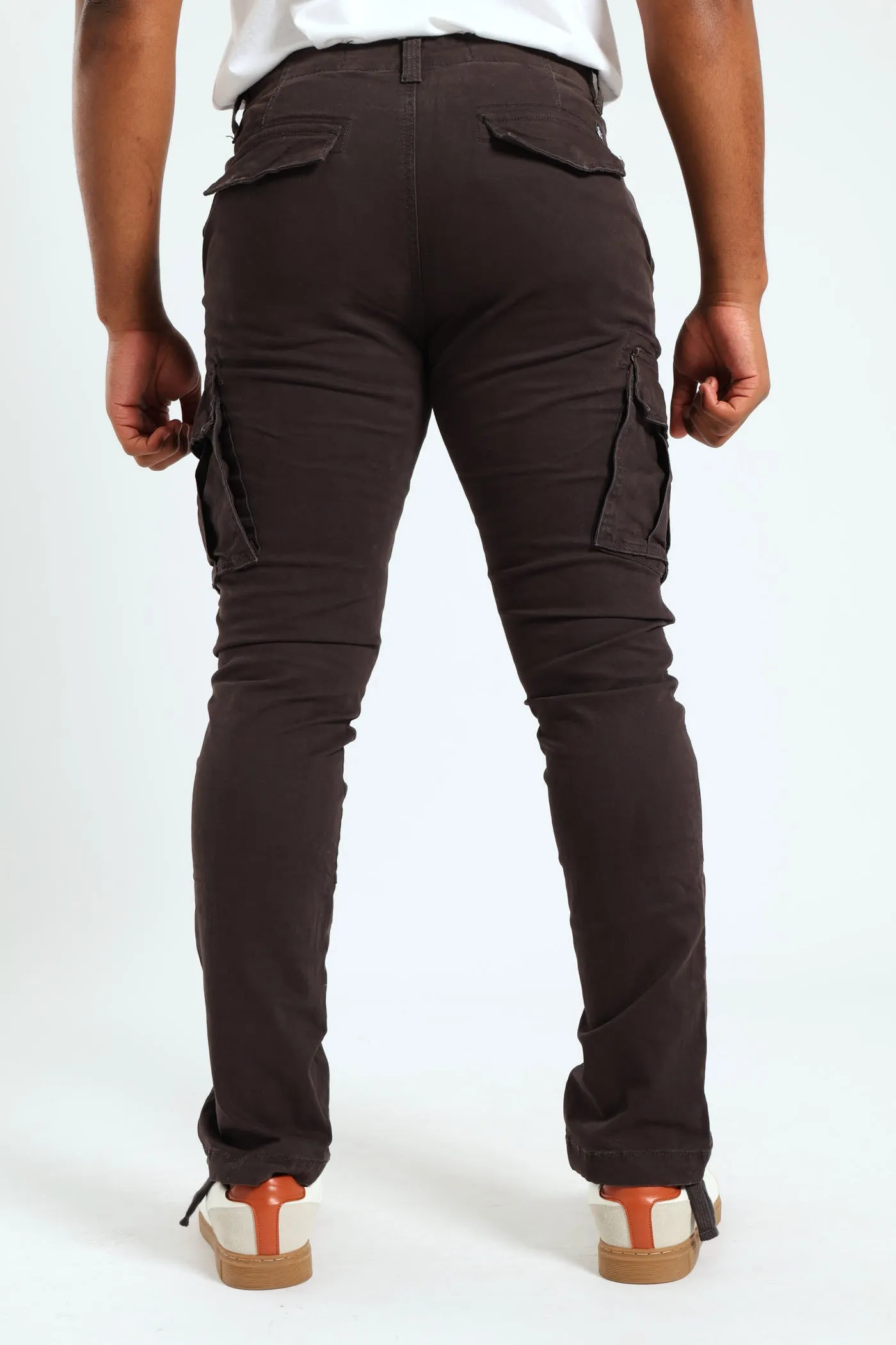 Stretch Twill Cargo Pants - Charcoal sold by Edgars product image thumbnail 2