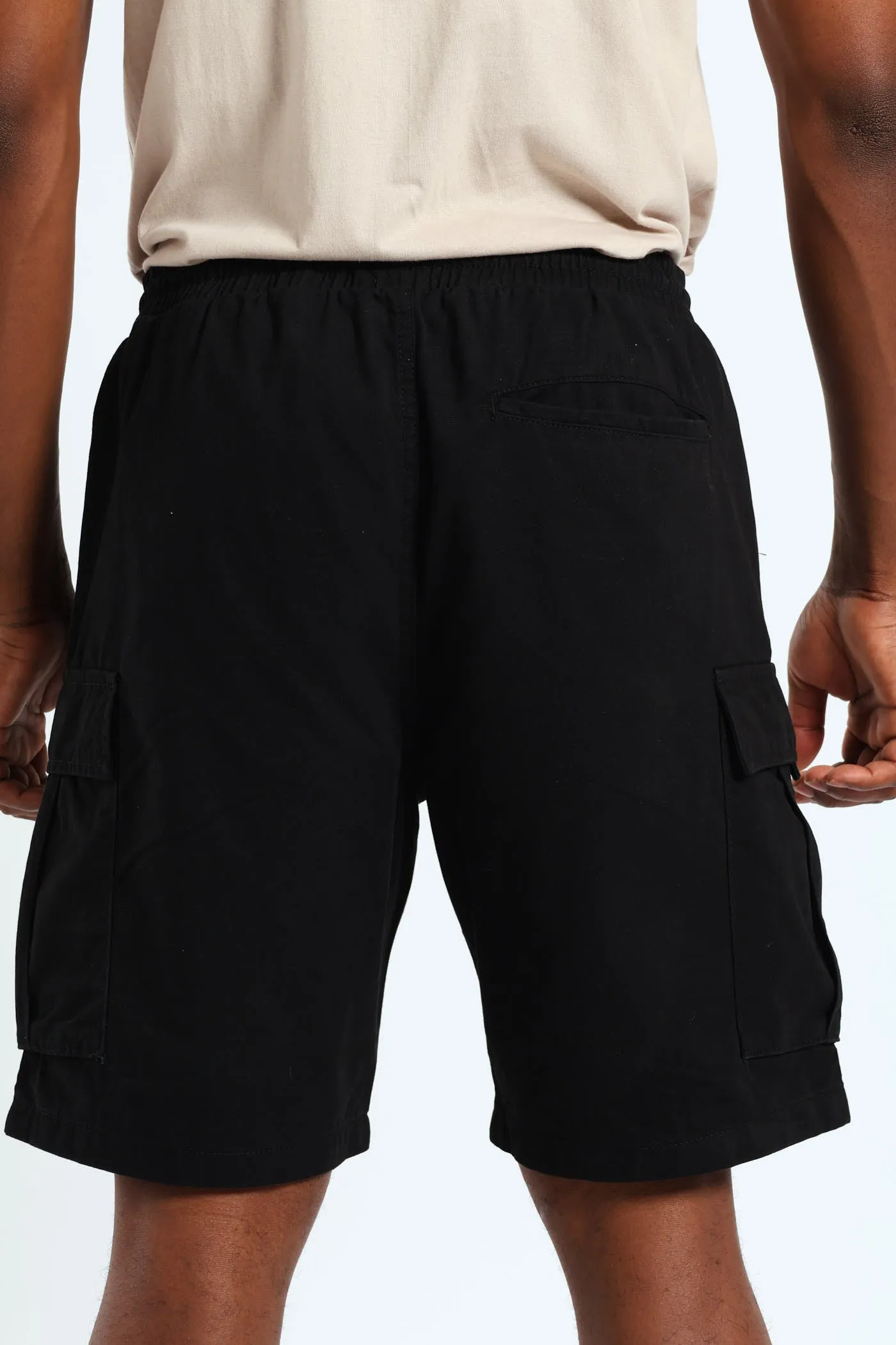 Double Pocket Cargo Shorts - Black sold by Edgars product image thumbnail 3
