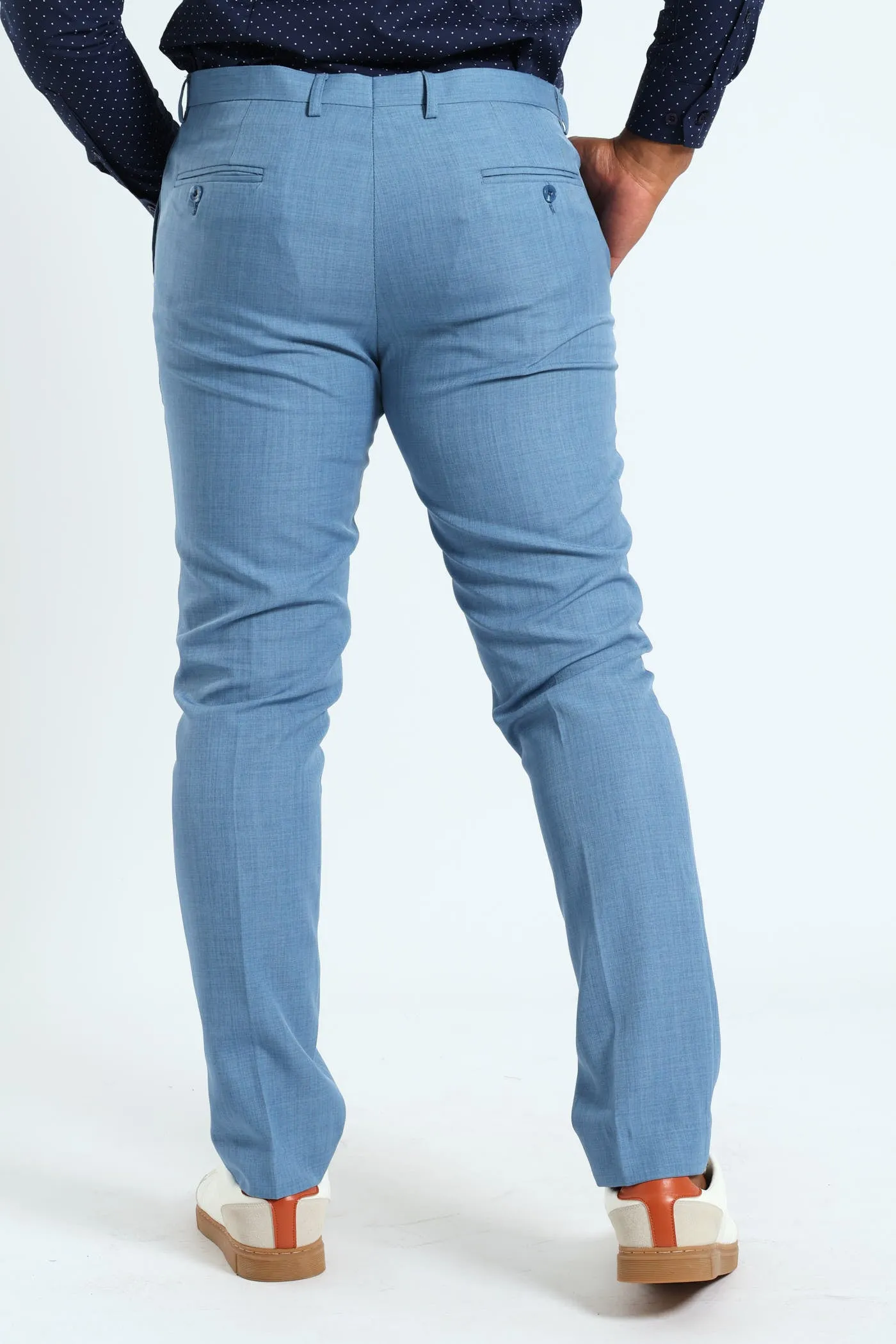 Slim Essential Suit Trouser - Blue sold by Edgars product image thumbnail 2